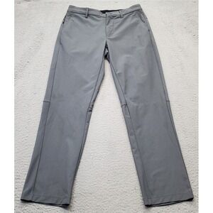 Chaps Ankle Pants Men's 30 Multi Stretch Straight Fit Slash Pockets Spelout Logo
